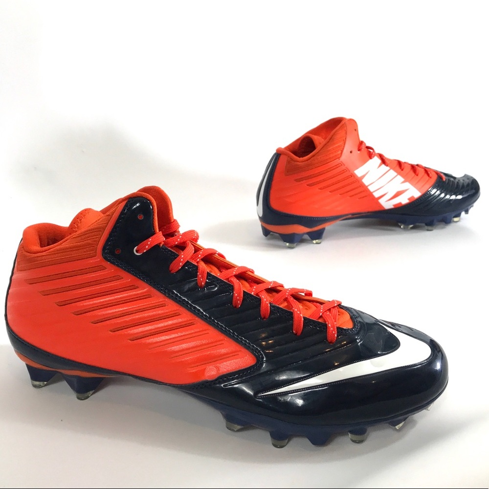 Nike Vapor Speed 3/4 Football Cleats Orange sz 14